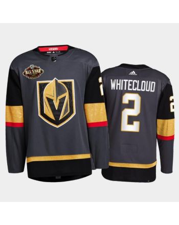 Golden Knights Zach Whitecloud 2022 All-star Black Alternate Primegreen Jersey, Men Jersey