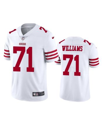 San Francisco 49ers Trent Williams 71 2022-23 Vapor Limited White Jersey - Men's