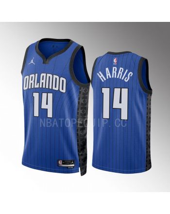 Gary Harris 14 2022-23 Orlando Magic Blue Statement Edition Jersey Swingman