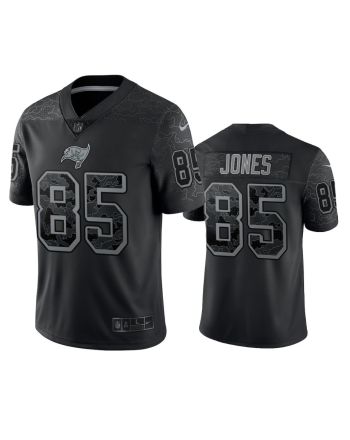 Julio Jones 85 Tampa Bay Buccaneers Black Reflective Limited Jersey - Men