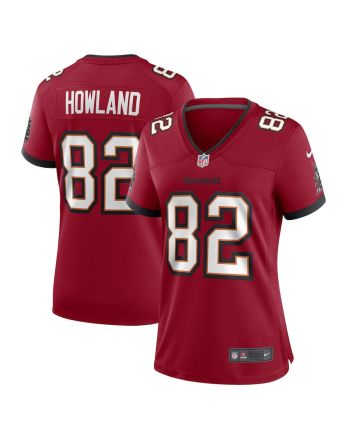 JJ Howland Tampa Bay Buccaneers Women's Game Player Jersey - Red