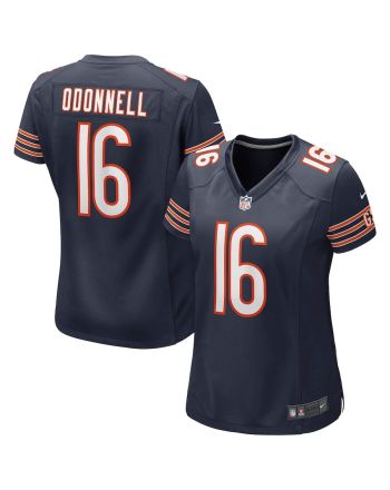 Pat O'Donnell 16 New York Giants Women Game Jersey - Navy