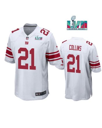 Landon Collins 21 New York Giants Super Bowl LVII Super Bowl LVII White Men Game Jersey