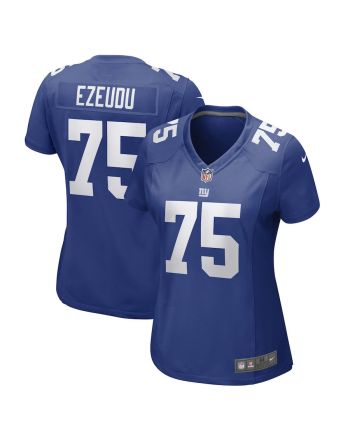 Joshua Ezeudu New York Giants Women's Game Player Jersey - Royal