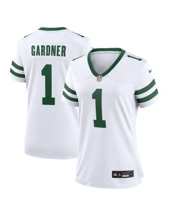 Ahmad Sauce Gardner 1 New York Jets Women's Player Game Jersey - White