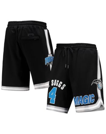 Jalen Suggs 4 Black Orlando Magic Player Shorts - Men