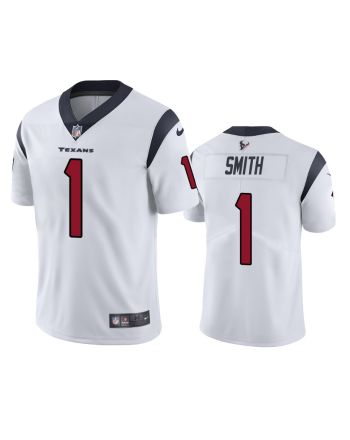 Houston Texans Tremon Smith 1 White Vapor Limited Jersey - Men's