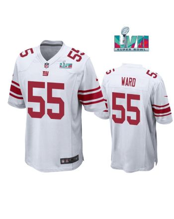 Jihad Ward 55 New York Giants Super Bowl LVII Super Bowl LVII White Men Game Jersey