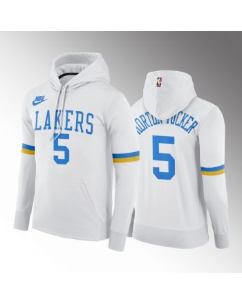 Talen Horton-Tucker Los Angeles Lakers 2022-23 MPLS Classic Hoodie White Pullover