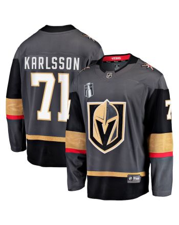 William Karlsson 71 Vegas Golden Knights 2023 Stanley Cup Final Alternate Breakaway Player Jersey - Black