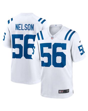 Quenton Nelson 56 Indianapolis Colts Men Game Jersey - White