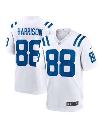 Marvin Harrison 88 Indianapolis Colts Men Team Game Jersey - White