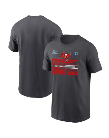 Tampa Bay Buccaneers 2022 NFC Conference Champions T-Shirt - Anthracite