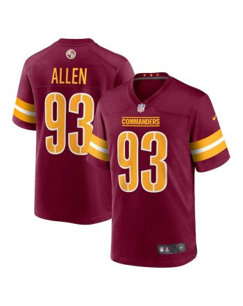 Jonathan Allen Washington Commanders Player Game Jersey - Burgundy