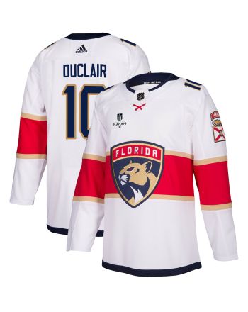 Florida Panthers Anthony Duclair 10 Away 2023 Stanley Cup Playoffs Breakaway Men Jersey - White