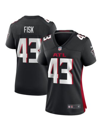 Tucker Fisk 43 Atlanta Falcons Game Women Jersey - Black