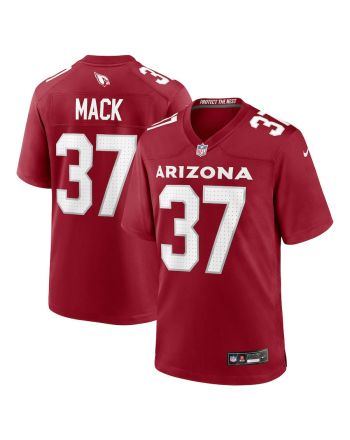 Marlon Mack 37 Arizona Cardinals Men Team Game Jersey - Cardinal