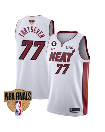 Ömer Yurtseven 77 Miami Heat Final Champions 2023 Swingman Jersey - White