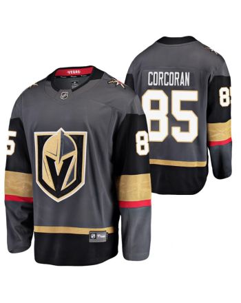 Men Vegas Golden Knights Connor Corcoran 85 Home Breakaway Player Black Jersey Jersey