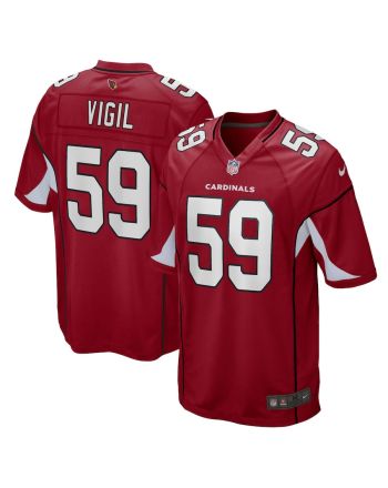 Nick Vigil Arizona Cardinals Game Player Jersey - Cardinal