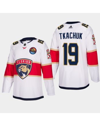 Florida Panthers Matthew Tkachuk 19 2023 All-Star Patch Away White Jersey