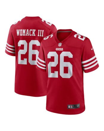 Samuel Womack III San Francisco 49ers Game Player Jersey - Scarlet