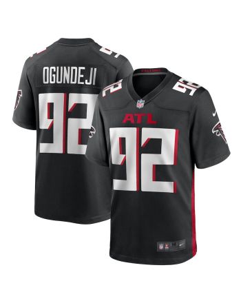 Adetokunbo Ogundeji 92 Atlanta Falcons Men's Game Jersey - Black