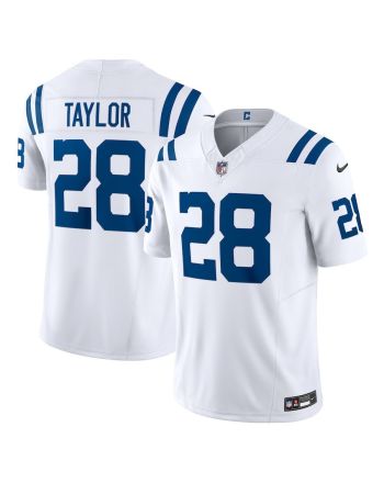 Jonathan Taylor 28 Indianapolis Colts Vapor F.U.S.E. Limited Jersey - White