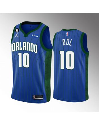 Orlando Magic Bol Bol 10 Statement Edition Blue Jersey 2022-23 Swingman