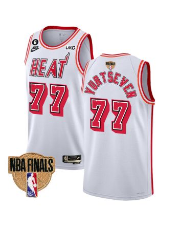 Ömer Yurtseven 77 Miami Heat Final Champions 2023 Swingman Jersey - Classic Edition - White