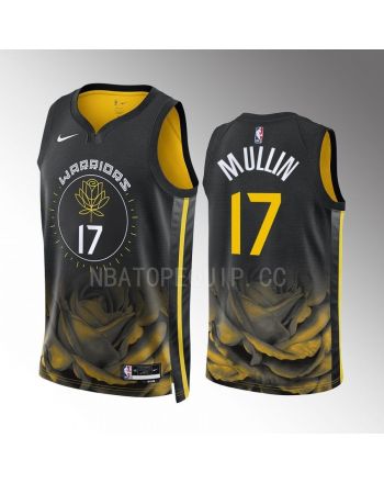 Chris Mullin 17 Golden State Warriors Black City Edition 2022-23 Jersey Swingman