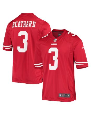 C.J. Beathard 3 San Francisco 49ers Men Game Jersey - Scarlet