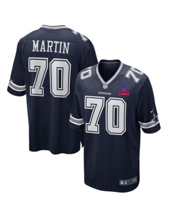 Zack Martin 70 Dallas Cowboys 2024 Pro Bowl Patch Game Men Jersey - Navy