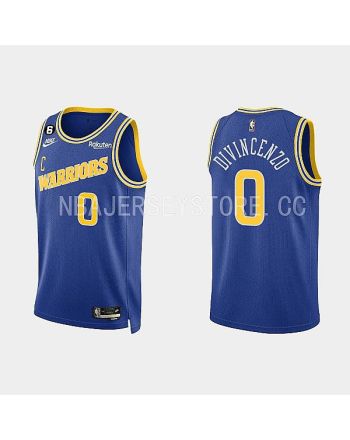 Golden State Warriors 0 Donte DiVincenzo 2022-23 Classic Edition Royal Men Jersey