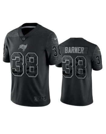 Kenjon Barner 38 Tampa Bay Buccaneers Black Reflective Limited Jersey - Men