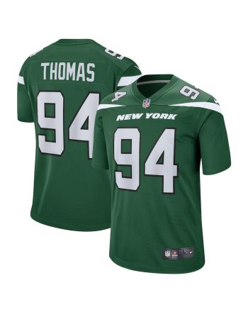 Solomon Thomas 94 New York Jets Men Game Jersey - Gotham Green