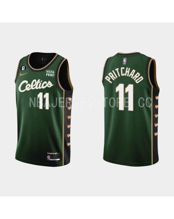 Boston Celtics 11 Payton Pritchard 2022-23 City Edition Green Men Jersey