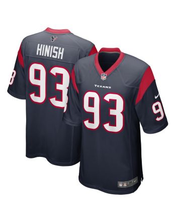 Kurt Hinish Houston Texans Game Player Jersey - Navy