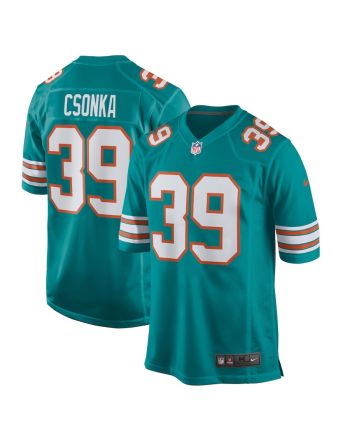 Larry Csonka 39 Miami Dolphins Men Retired Jersey - Aqua