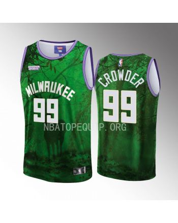 Jae Crowder 99 Milwaukee Bucks NBA & KidSuper Studios Unisex Hometown Jersey