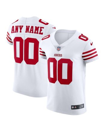 San Francisco 49ers Vapor Elite Custom Jersey - White