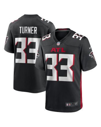 Michael Turner 33 Atlanta Falcons Men Game Retired Jersey - Black