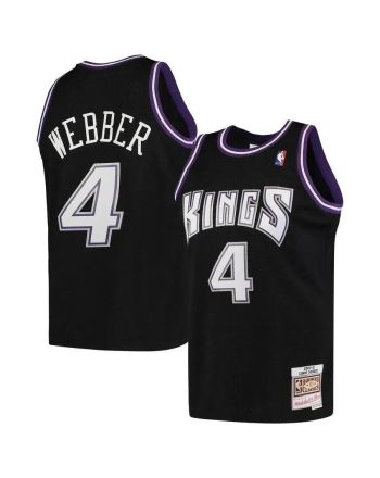 Chris Webber Sacramento Kings Mitchell & Ness Hardwood Classics 2000-01 Swingman Jersey - Black