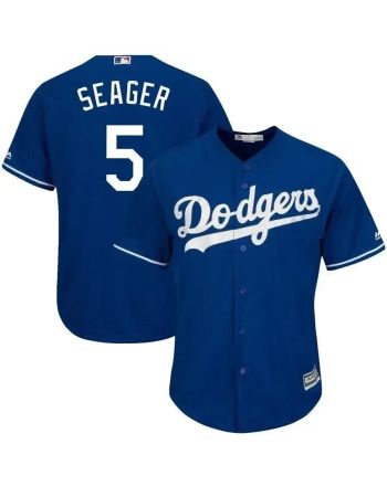 Corey Seager Los Angeles Dodgers Big And Tall Alternate Cool Base Player Jersey - Royal