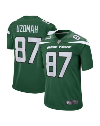 C.J. Uzomah 87 New York Jets Men Game Jersey - Gotham Green