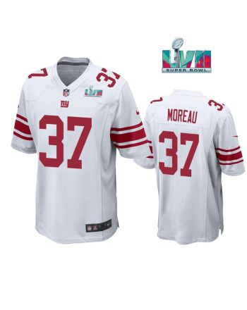 Fabian Moreau 37 New York Giants Super Bowl LVII Super Bowl LVII White Jersey