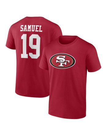 Deebo Samuel 19 San Francisco 49ers Unisex T-Shirt - Scarlet