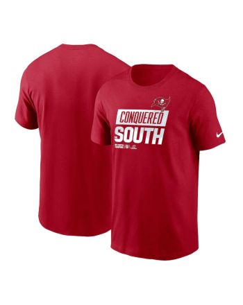 Tampa Bay Buccaneers 2022 NFC South Division Champions Locker Room Trophy Collection T-Shirt - Red