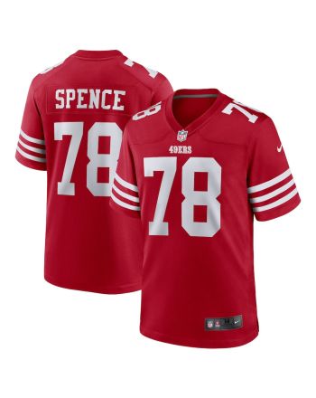 Akeem Spence San Francisco 49ers Game Player Jersey - Scarlet