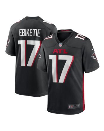 Arnold Ebiketie 17 Atlanta Falcons Men Team Game Jersey - Black